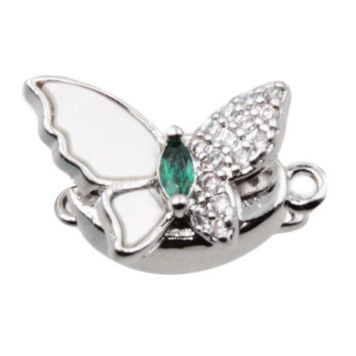 Chiusura a slitta farfalla 9x15 mm conf. 1 pz