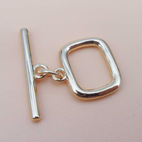 Chiusura a t bar oro 13.8x11.2 mm 1 pz