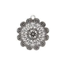Ciondolo in zama fiore maory 48 mm conf.1 pz Ciondolo in zama fiore maory 48 mm conf.1 pz