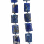 Lapislazzuli colonna 9x6.5 mm circa conf. 5 pz