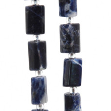 Sodalite colonna 9x6.5 mm circa conf. 5 pz Sodalite colonna 9x6.5 mm circa conf. 5 pz