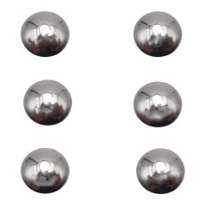 Coppette in acciaio 10 mm pacco 30 pz Coppette in acciaio 10 mm pacco 30 pz