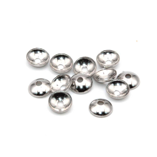 Coppette in acciaio 8 mm 50 pz