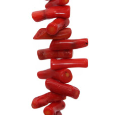 Corallo bambù rametto arancio 20/25 mm 4 pz Corallo bambù rametto arancio 20/25 mm 4 pz