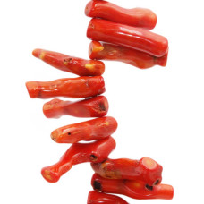 Corallo bambù rosso antico rametto 35/40 mm 1 pz Corallo bambù rosso antico rametto 35/40 mm 1 pz