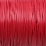 Cordino cerato rosso 1 mm conf. 15 mt