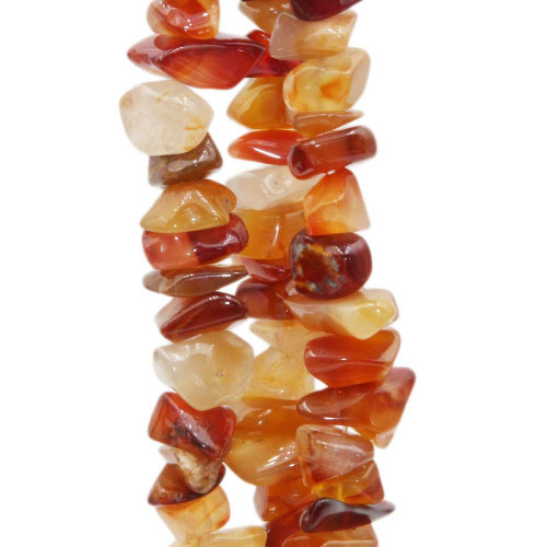 Corniola chips 10/16 mm filo 40 cm