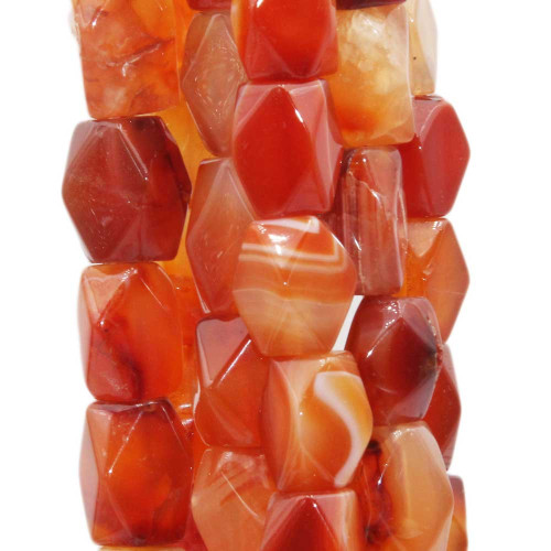 Corniola colonna 15/16x10/12 mm 4 pz