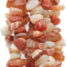 Corniola striata pepite lisce 10/15 mm grado A++ pacco 10 pz Corniola striata pepite lisce 10/15 mm grado A++ pacco 10 pz