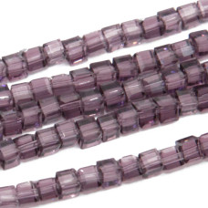Cristalli cubic 2 mm ametista filo 40 cm