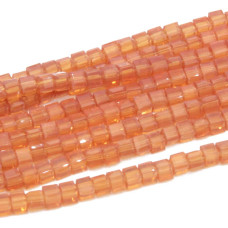 Cristalli cubic 2 mm saddle brow filo 40 cm Cristalli cubic 2 mm saddle brow filo 40 cm