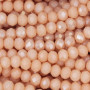 Cristalli rondella 4x3 mm cream filo 40 cm