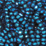 Cristalli rondella 4x3 mm dark blue filo 40 cm