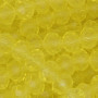 Cristalli rondella 6 mm giallo trasparente filo 40 cm
