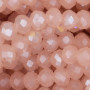 Cristalli rondella 6 mm light peach fA/B ilo 40 cm