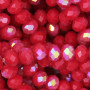 Cristalli rondella 6 mm red boreal A/B filo 40 cm