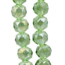 Cristalli tondi diamound cut 8 mm green avventurine A/B filo 50 cm Cristalli tondi diamound cut 8 mm green avventurine A/B filo 50 cm
