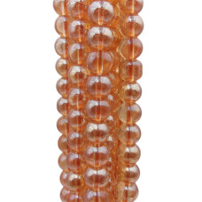 Cristallo ambrato tondo liscio 6 mm filo 40 cm Cristallo ambrato tondo liscio 6 mm filo 40 cm