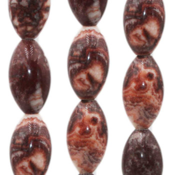 Diaspro colonna ovale 28x16.5 mm 1 pz