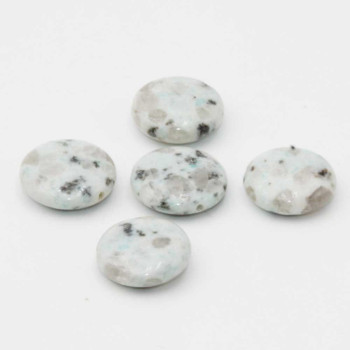 Diaspro dalmata disco 16 mm conf. 10 pz