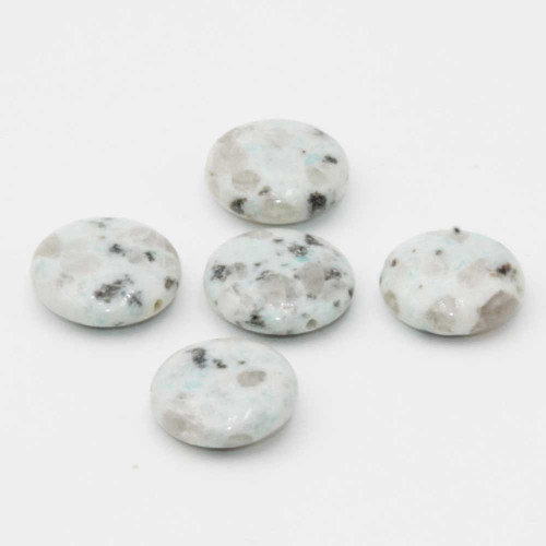 Diaspro dalmata disco 16 mm conf. 10 pz