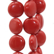 Gettone Diaspro rosso 9 mm conf. 10 mm Gettone Diaspro rosso 9 mm conf. 10 mm