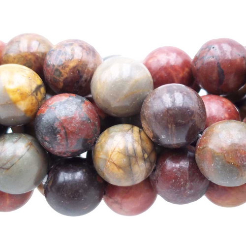 Diaspro jasper top quality 10 mm pacco 10 pezzi