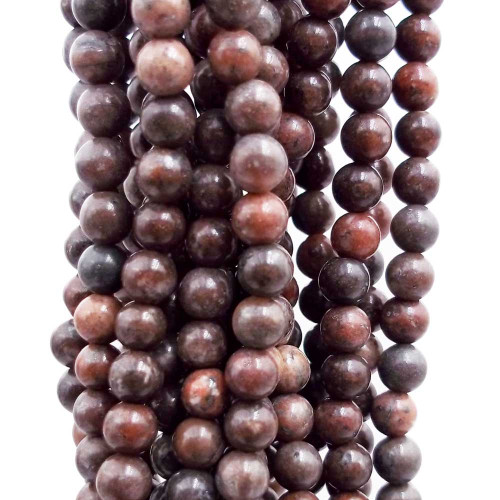 Diaspro tondo liscio 4 mm filo 40 cm