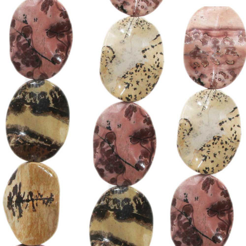 Diaspro ovale 40x30 mm ondulato 1 pz