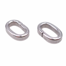 Distanziatore in acciaio 11.5x7.4 mm pacco 10 pz Distanziatore in acciaio 11.5x7.4 mm pacco 10 pz