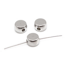Distanziatori acciaio disco 7x4 mm 10 pz