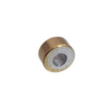Distanziatori rondelle oro e acciaio 4x2 mm foro 1.6 mm pacco 20 pz