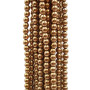 Ematite liscia oro scuro 3.2 mm filo 40 cm