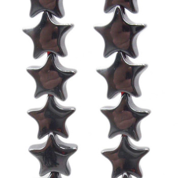 Ematite stella 6.7 mm filo 40 cm