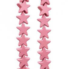 Ematite stelle rivestite 7 mm rosa antico pacco da 10 pezzi