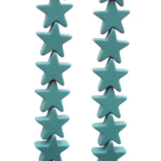 Ematite stelle rivestite 7 mm verde militare pacco da 10 pezzi
