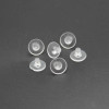 Stoppini per orecchini in silicone 10 mm conf. 50 pz