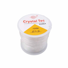 Filo Elastico Cristal Tec Ultra resistente 1 mm rotolo 100 mt