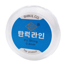 Filo elastico coreano exstra strong top quality 0.8 mm rotolo 100 mt circa