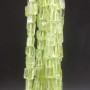 Fluorite verde rettangolo 3/4 mm circa filo 40 cm