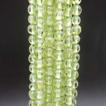 Fluorite verde tonda liscia 2 mm circa filo 40 cm