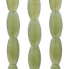 Giada verde ovale 36x18 mm liscia 1 pz