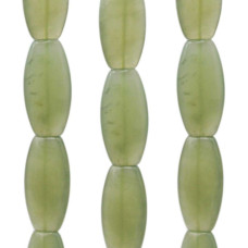 Giada verde ovale 36x18 mm liscia 1 pz Giada verde ovale 36x18 mm liscia 1 pz
