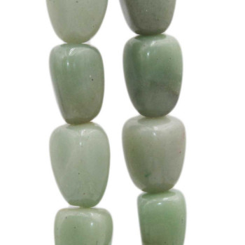 Giada verde pepita 20x15 mm circa pacco 2 pz
