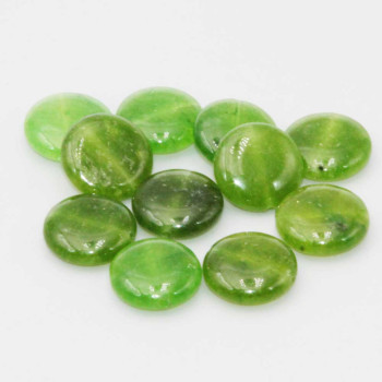 Gocce gia verde 13x10 mm conf.10 pz