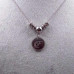 10 pezzi Charms lettera A tonda 