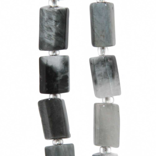 Labradorite colonna 9x6.5 mm circa conf. 5 pz