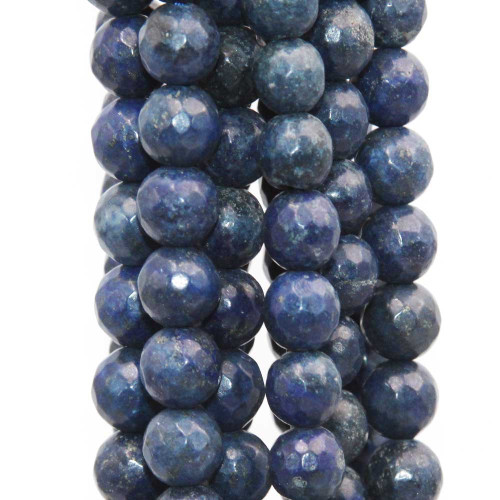 Lapislazzuli tondo sfacc. 10 mm filo 40 cm