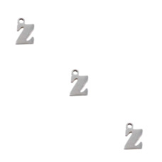 Letterina z in acciaio 6 mm pacco 5 pezzi