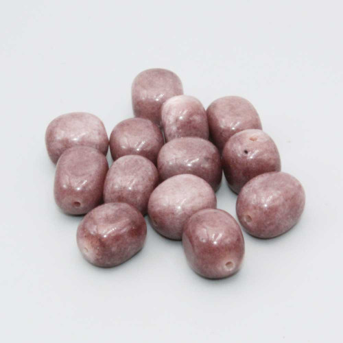 Diaspro pepite 12x9.8 mm conf. 10 pz